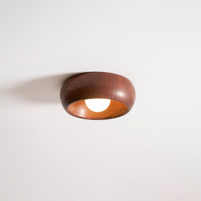 Metal & Glass LED Ceiling Light