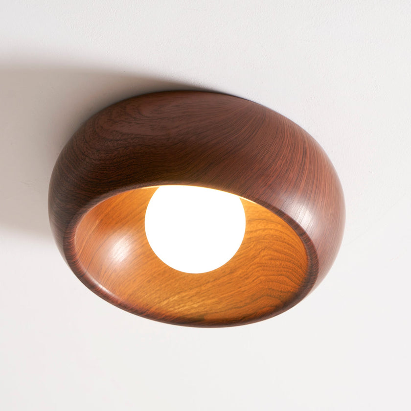 Metal & Glass LED Ceiling Light