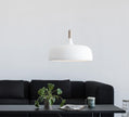 Oak & Zinc Acorn Pendant Light