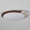 Calvrane Travertine Oval Ceiling Lamp
