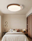 Calvrane Travertine Oval Ceiling Lamp