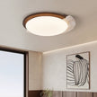 Calvrane Travertine Oval Ceiling Lamp