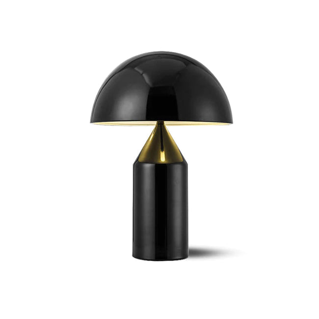 Copper Modern Geometric Metal Table Lamp