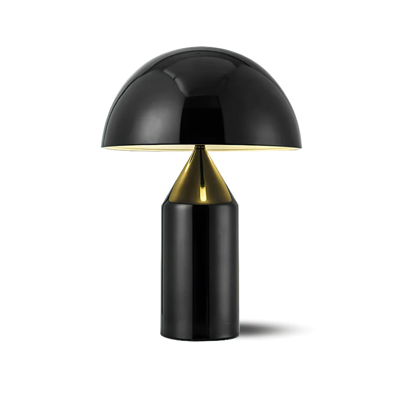 Copper Modern Geometric Metal Table Lamp
