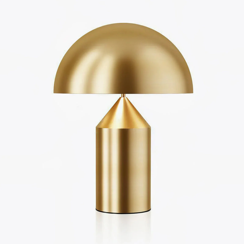 Copper Modern Geometric Metal Table Lamp