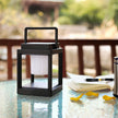 Modern Outdoor Solar LED Lantern Light Fixture