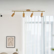 Scandinavian Shaker Ash Wood Multi-Head Spotlight
