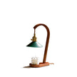 Wood Art Deco Candle Warmer Lamp