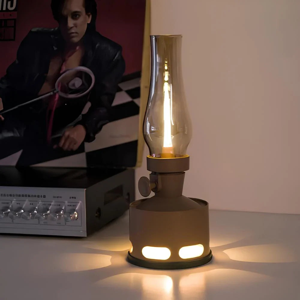 Vintage LED Lantern Light Fixture