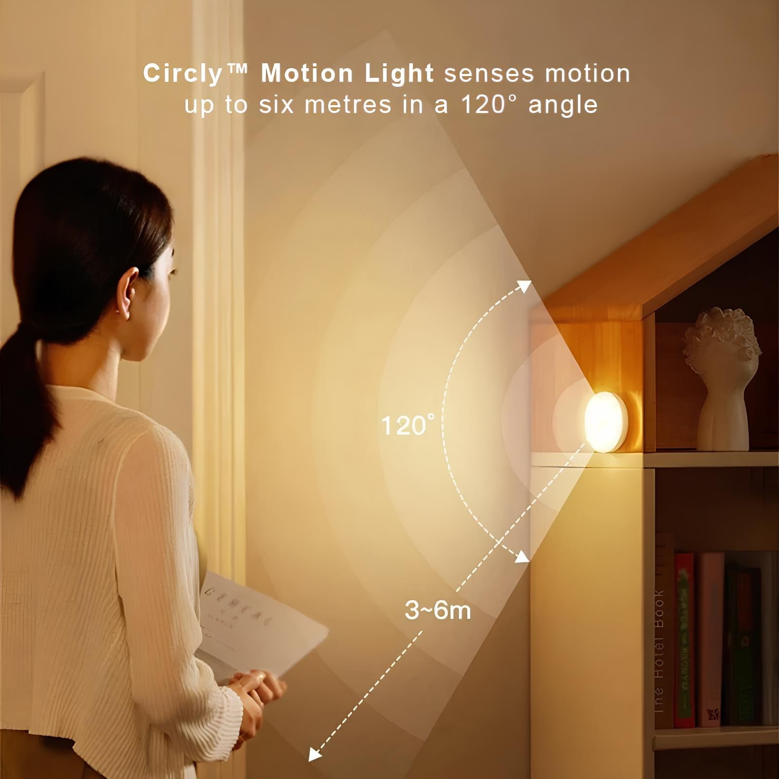 Modern Motion Sensor LED Closet & Hallway Night Light