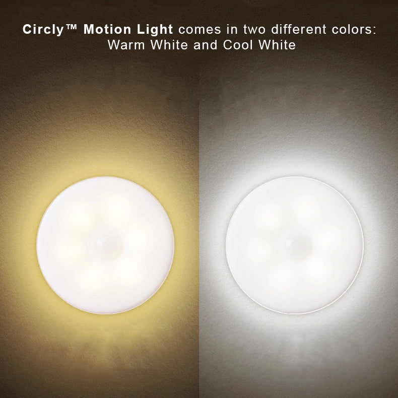 Modern Motion Sensor LED Closet & Hallway Night Light