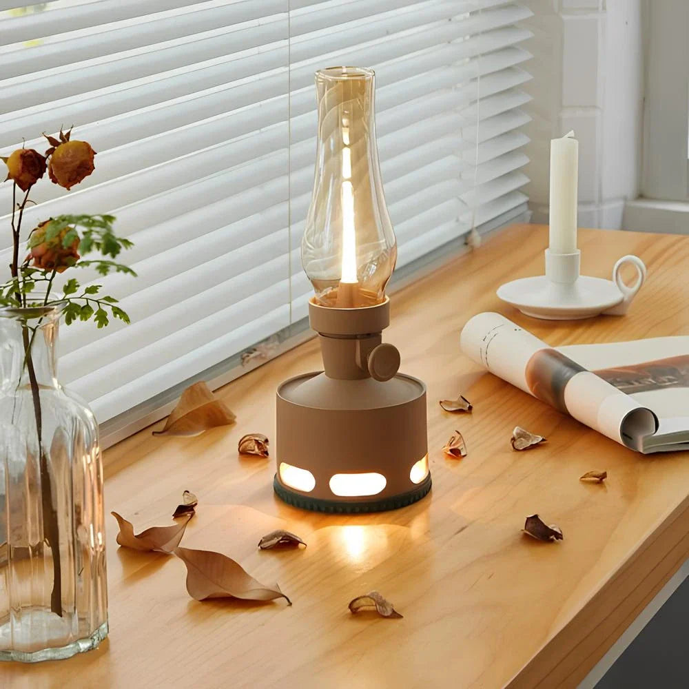 Vintage LED Lantern Light Fixture