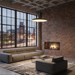 Arlen Modern Adjustable Swing Arm Disc Pendant Lamp