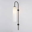Art Deco Mouth-Blown Glass Wall Sconce