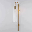 Art Deco Mouth-Blown Glass Wall Sconce
