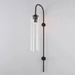 Art Deco Mouth-Blown Glass Wall Sconce