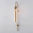 Art Deco Mouth-Blown Glass Wall Sconce