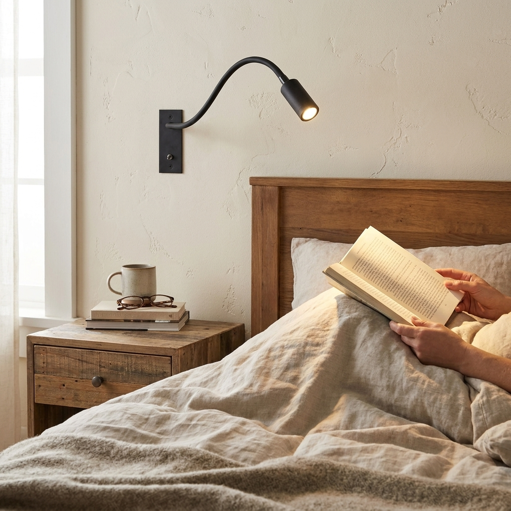 LED Bedroom Art Deco Wall Light lifestyle