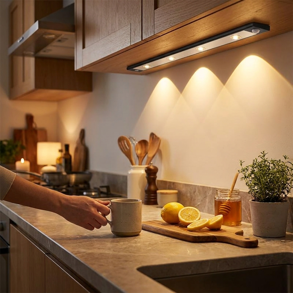LED Ultra Thin Under Cabinet Lights lifestyle