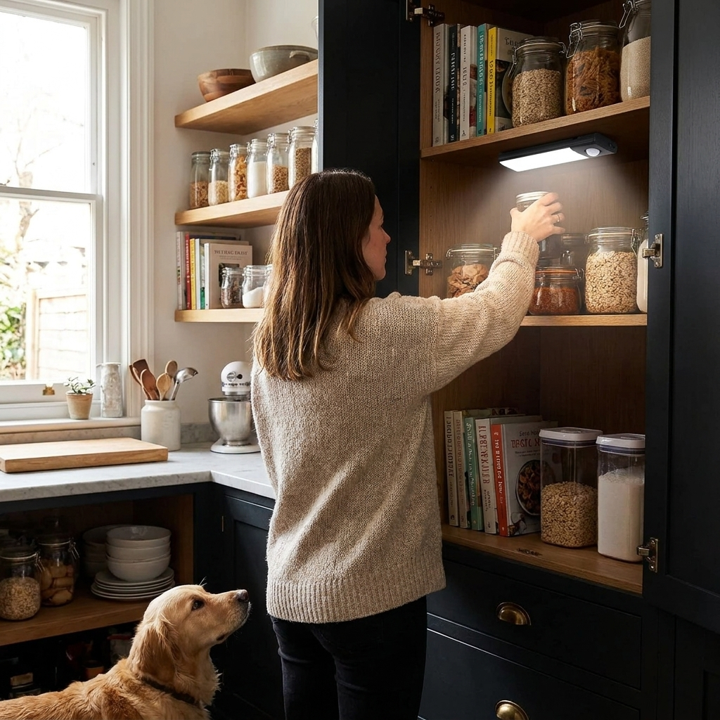 Cabinet Lights lifestyle wide