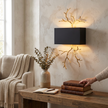 Brass Branch Wall Lamp lifestyle