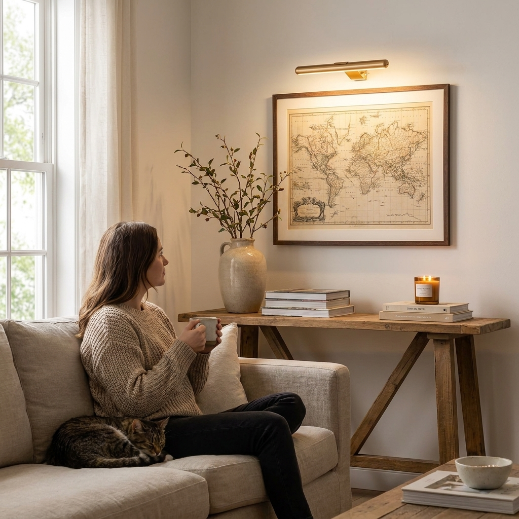 Cordless Wall Art Light lifestyle
