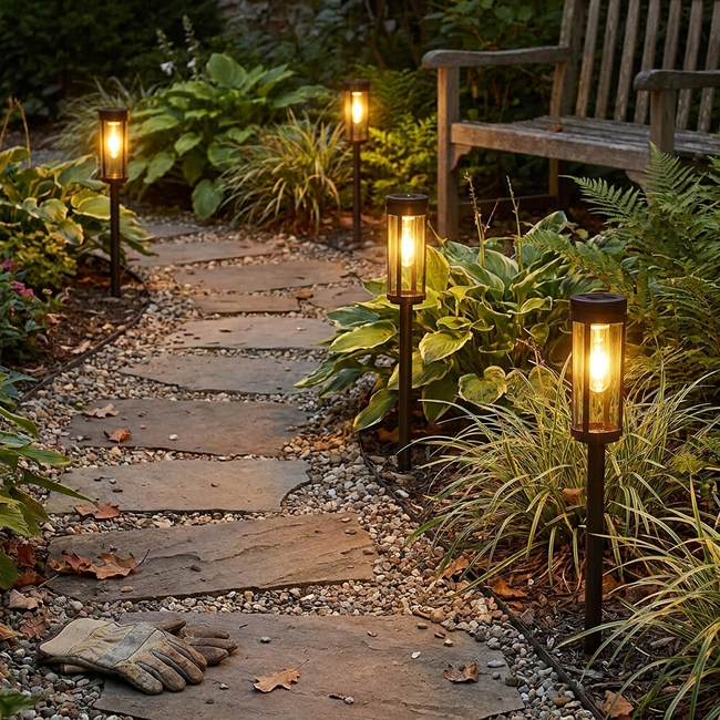 Solar Powered Torch Light lifestyle