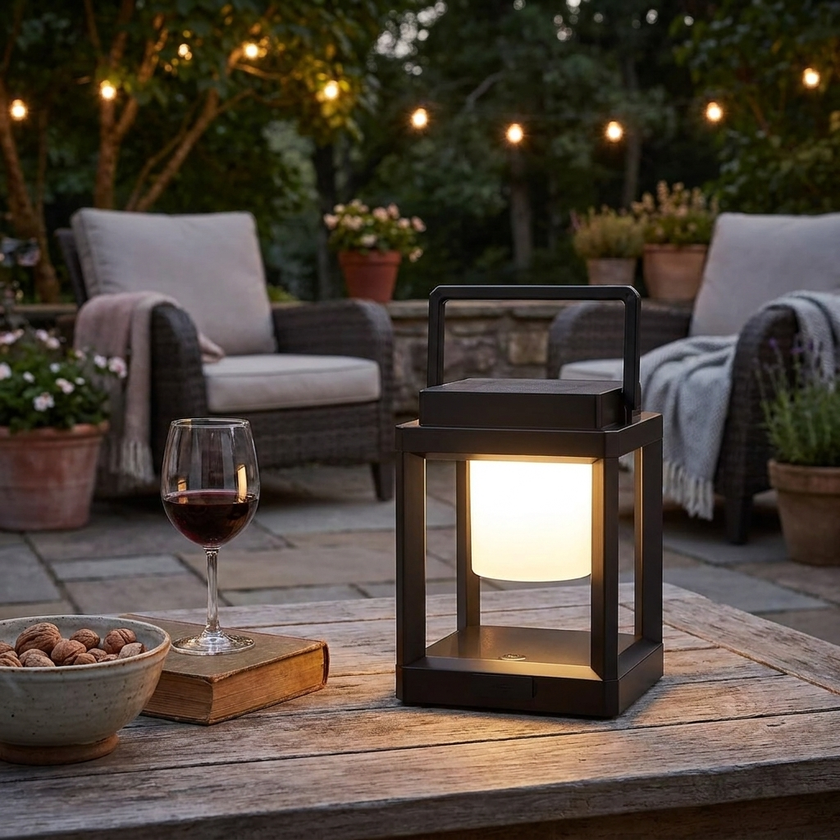 Outdoor Solar Lantern lifestyle