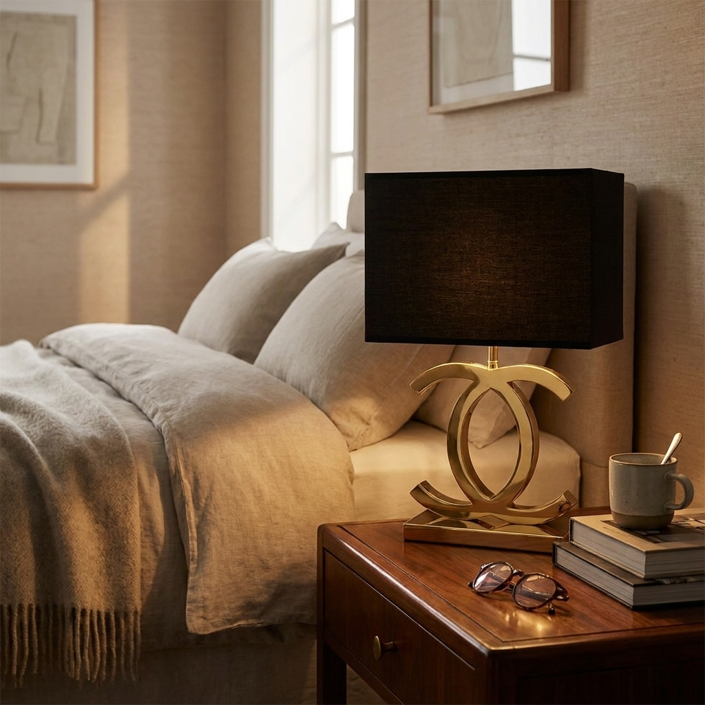 Stainless Steel Table Lamp lifestyle