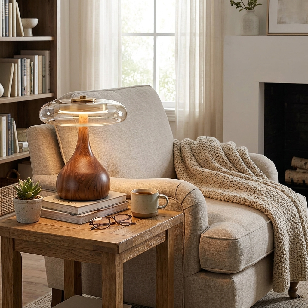Andi Glass Table Lamp lifestyle