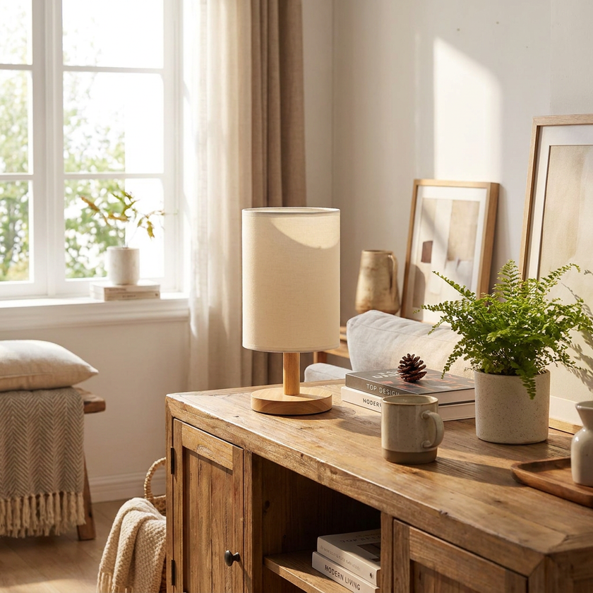 Organic Glow Lamp - indoor afternoon lifestyle