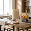Organic Glow Lamp dining midday