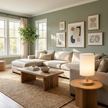 Organic Glow Lamp wide room