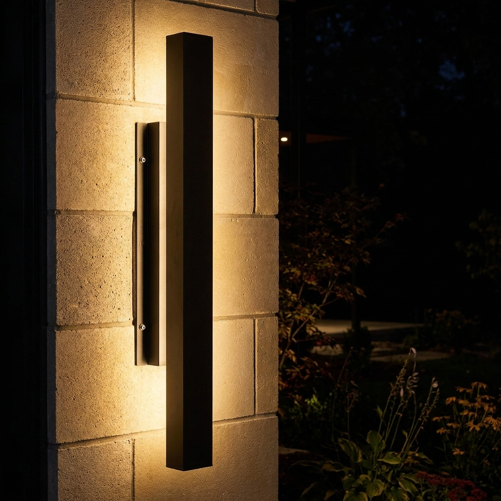 Linear Luxe closeup night