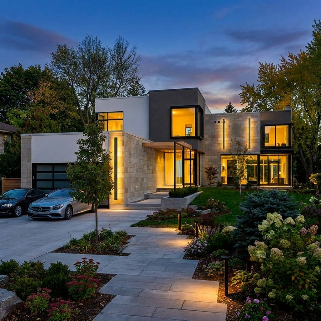 Linear Luxe wide exterior