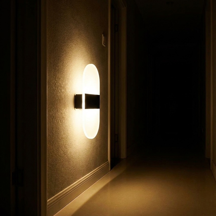Lumos dark hallway 11pm