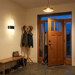 Lumos entryway dusk