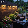 Solar Wall Lamp patio evening
