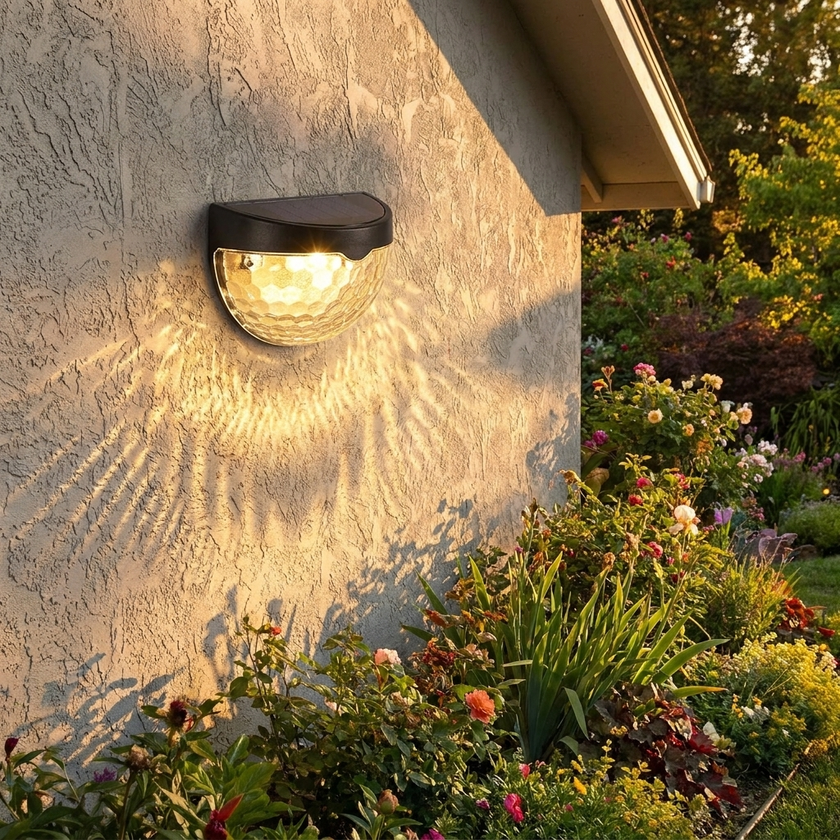 Solar Wall Lamp angle 4pm