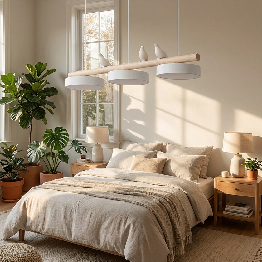 Sienna Pendant bedroom 3pm