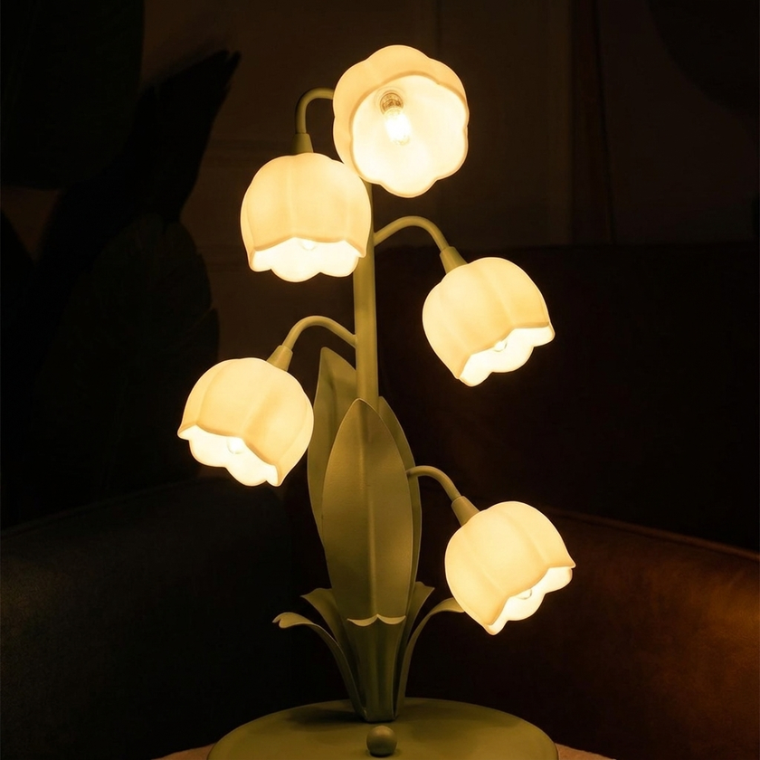 Bell Orchid closeup night