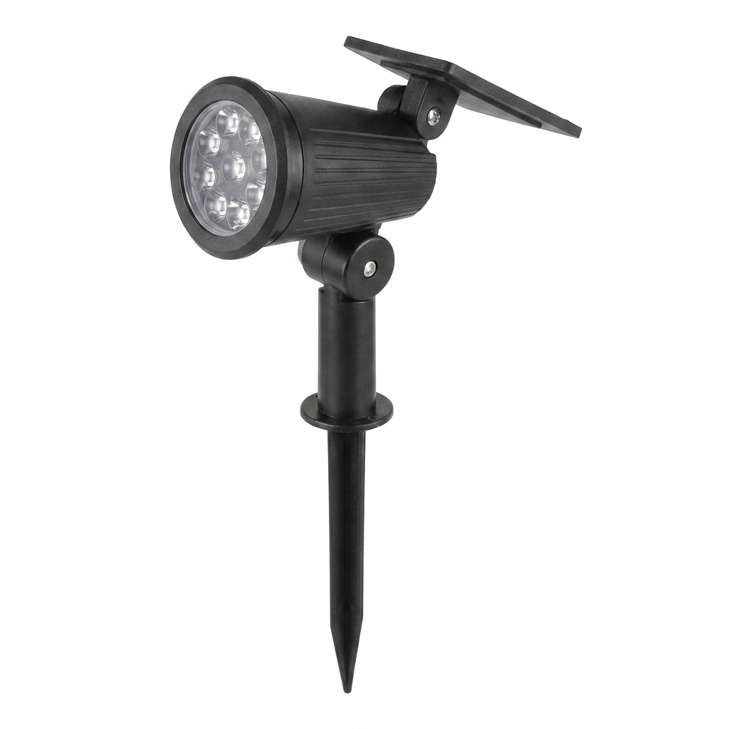 Solar spotlight white