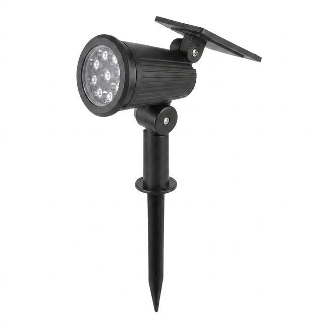 Solar spotlight white