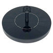 Solar fountain white background