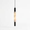 Baton Alabaster Pendant Lamp - studio white