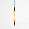 Baton Alabaster Pendant Lamp - studio white
