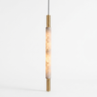 Baton Alabaster Pendant Lamp - studio white variant