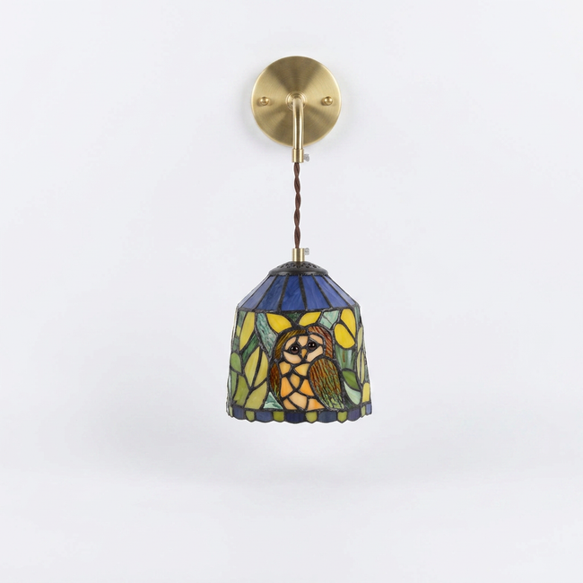 Barnaby Glass Wall Sconce - studio white