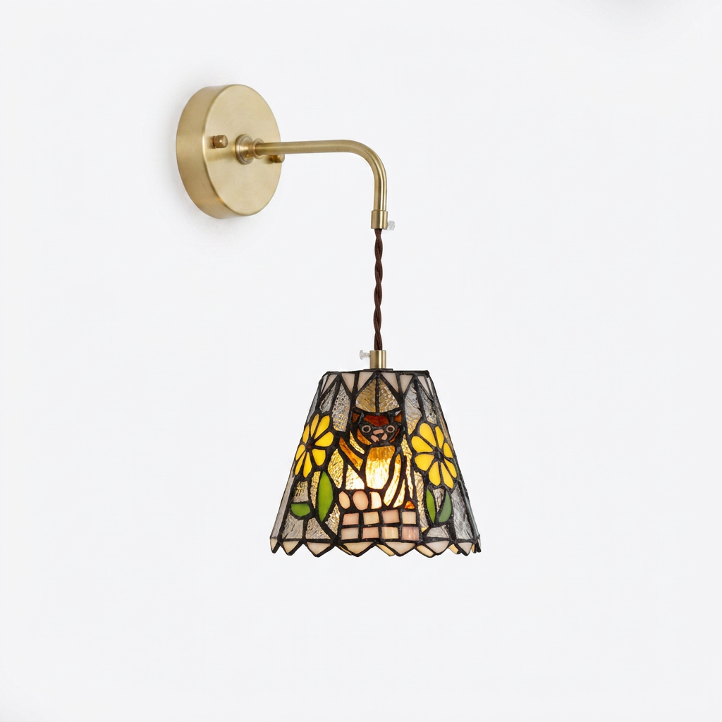 Barnaby Glass Wall Sconce - studio white variant