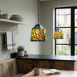 Barnaby Glass Pendant Light - lifestyle